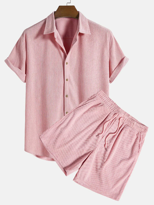 Marcel set Skjorta & shorts - lightpink